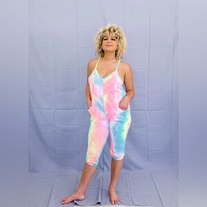 Shop Taby Barbie Land Jumpsuit! Tie Dye Perfection!